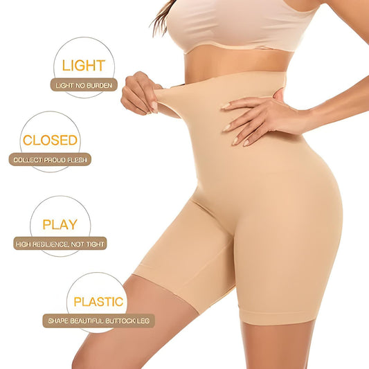 High Waist Slimming Lower Body Shapewear(Black and Skin Color)